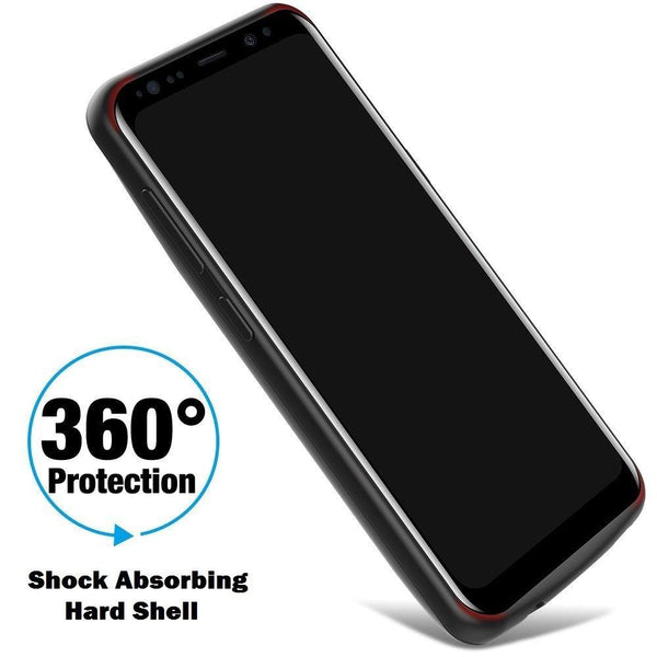 New 5000mAh Rechargeable Charging Power Bank Cover External Battery Case for Samsung S8 S8 Plus