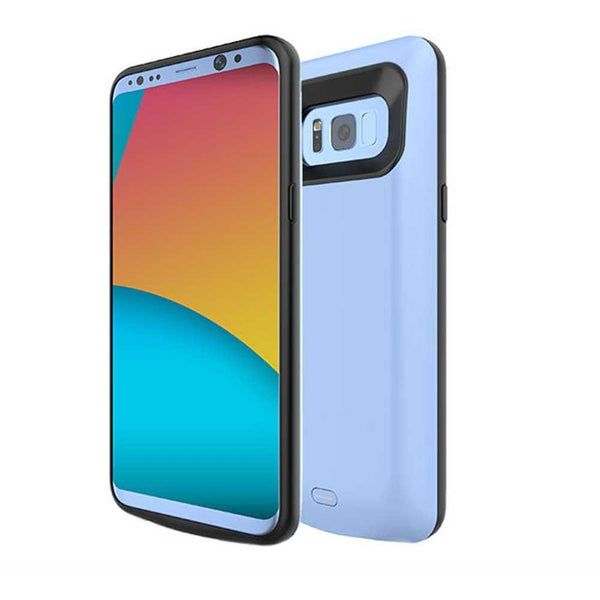 New 5000mAh Rechargeable Charging Power Bank Cover External Battery Case for Samsung S8 S8 Plus