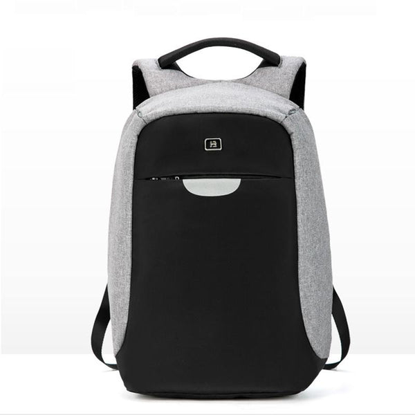 New Oxford Water-Resistant 15 Inch Laptop School Backpack Bag with Battery Slot for USB Charging