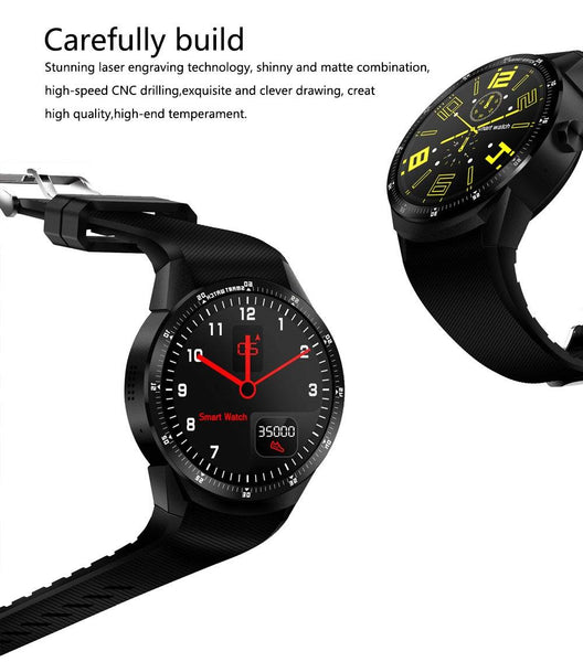 New Business 3G Android Smart Watch with WIFI GPS Bluethooth Sim Card Support Heart Rate Monitor