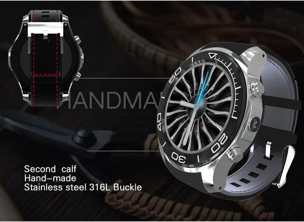 New GPS Sport Smartwatch Android 5.1 RAM 512MB + ROM 4GB Support TF Card  3G WIFI  Heart Rate Monitor