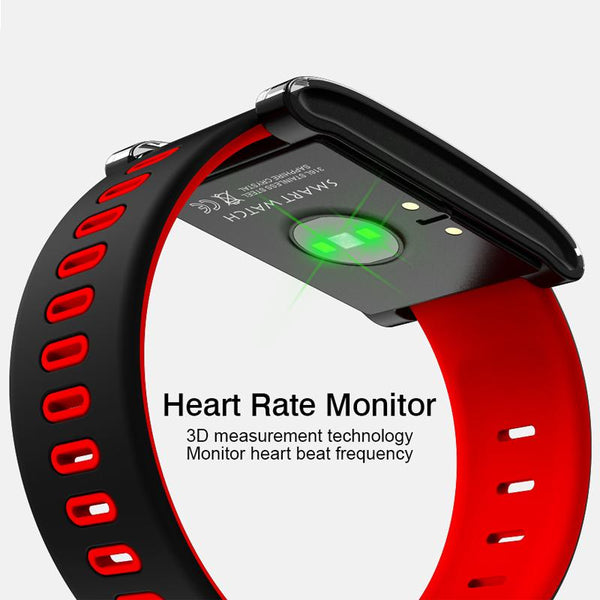 New Heart Rate Smart Watch With Blood Pressure Monitor Fitness Tracker Smartwatch IP67 Waterproof for Apple Android Windows