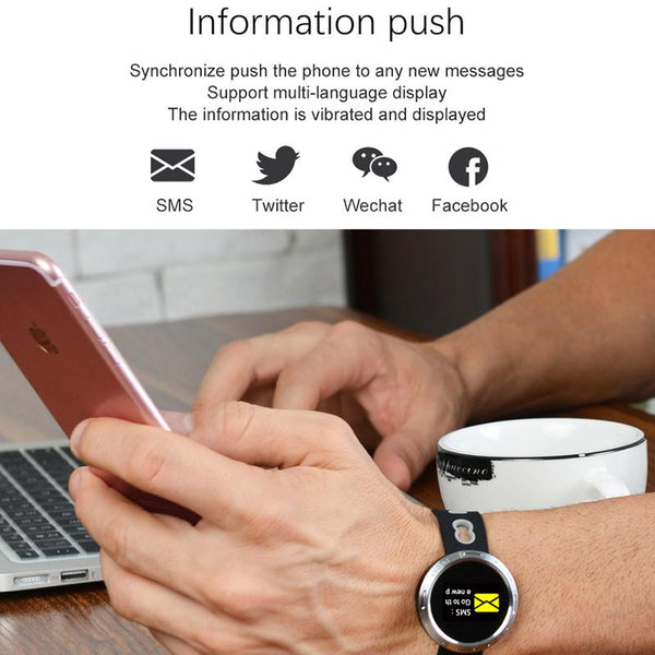 New Intelligent Color Screen Smart Band IP68 Waterproof Heart Rate Blood Pressure Oxygen Monitoring Bracelet
