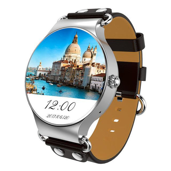 New Luxury 3G Android Smartwatch Phone with Quad Core 1.0GHz 8GB ROM GPS Heart Rate Pedometer
