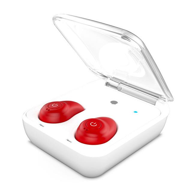 New Wireless Sports Bluetooth Earphones Headphones Headset Wireless 3D Stereo Headsets with Power Bank