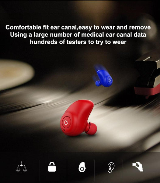 New Wireless Sports Bluetooth Earphones Headphones Headset Wireless 3D Stereo Headsets with Power Bank