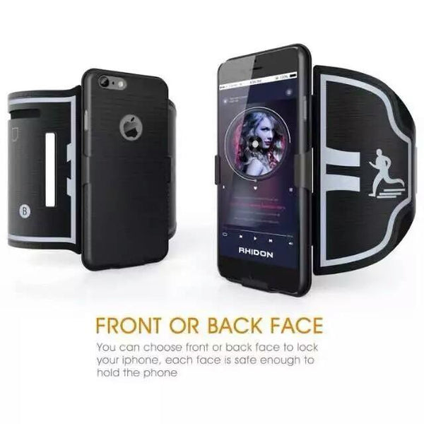 New Gym Running Exercise Mobile Phone Case Armband Pouch Arm Band For iPhone Android Windows