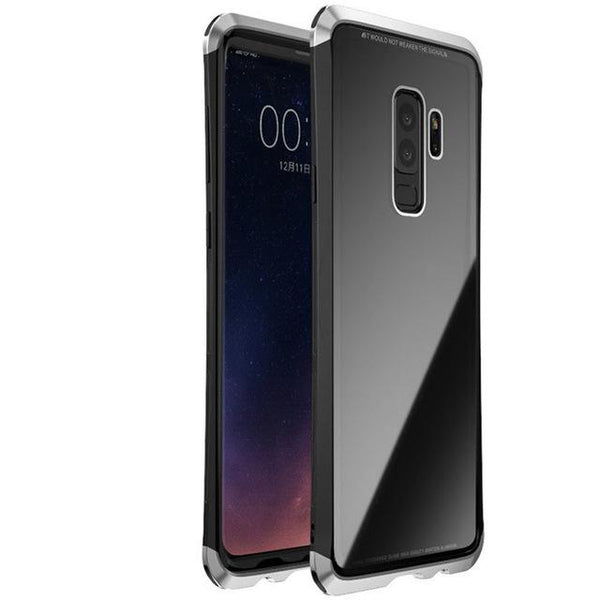 New Ultra Slim Luxury Design Metallic Frame Shell Clear Back Cover Bumper for Samsung Galaxy S9 / S9 Plus / Note 8 / Note 9