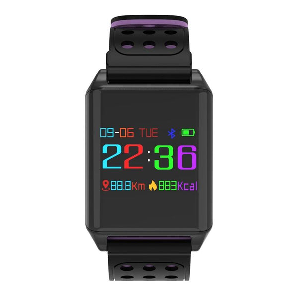 New 0.95 Inch OLED Color Screen Smart Watch Blood Oxygen Pressure Heart Rate Monitor Pedometer for Android IOS Windows