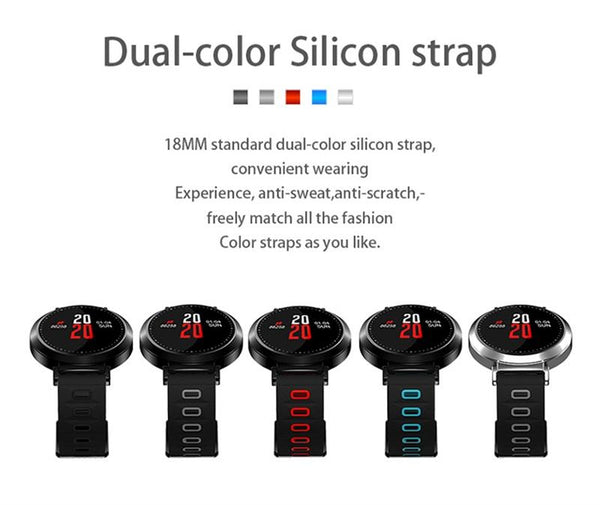 New Colored Screen Sport Smart Band with Blood Oxygen Heart Rate Blood Pressure Monitor Pedometer for IOS Android Windows