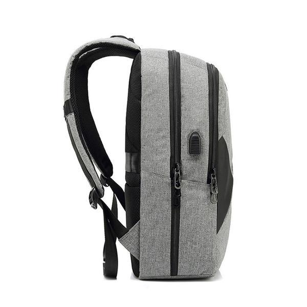 New Large Capacity 15.6 Inch Nylon Water-Repellent Laptop Business Casual Travel Computer Bag Smart Backpack