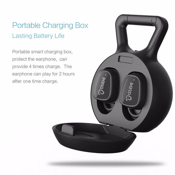 New Wireless Headphone Bluetooth Earphone with Microphone Charging Box Bluetooth Headset for iPhone Android Windows