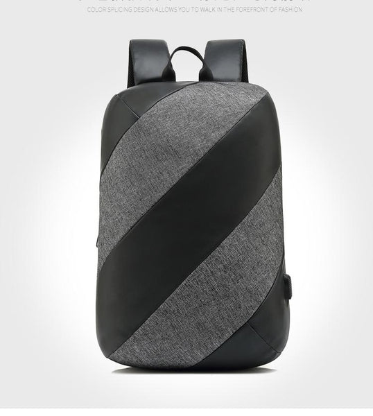 New USB Charge Backpack  Notebook Business 15.6 Computer Bag Water-Resistant Anti-Theft Travel Bag