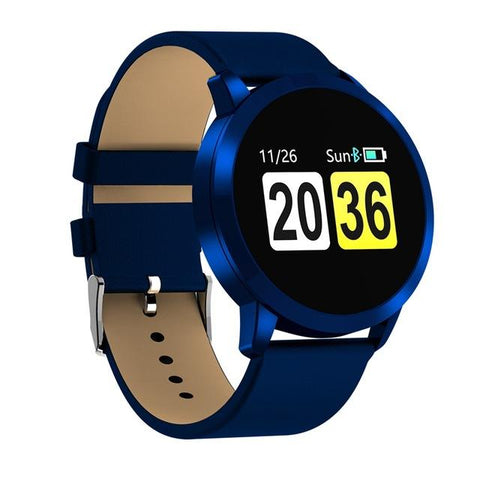New Multi-Purpose Fashion 0.95 Inch Smart Watch OLED Color Screen Blood Pressure Heart Rate for Android iOS Windows Wristwatch