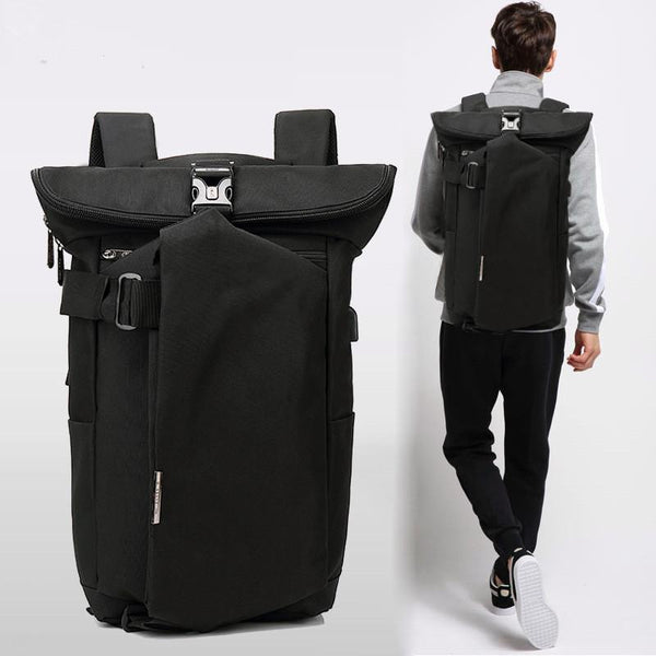 New Leisure Wearable Breathable Anti-Theft USB Laptop Backpack Computer Urban Business Travel