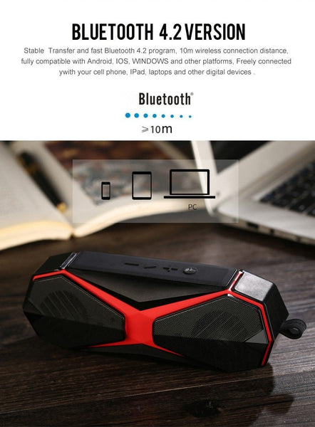 New Mini Outdoor Wireless Bluetooth Portable Speaker Sound System For iPhone Android