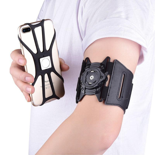 New Universal Magnetic Sport Running Arm Case Phone Holder Armband For iPhone Samsung Xiaomi
