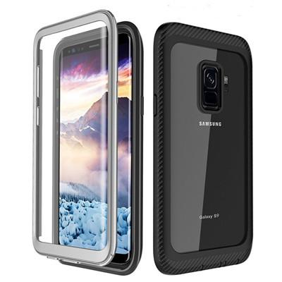 New Full Protection Anti-Scratch Outdoor Rugged Clear Bumper Shockproof Coque Case for Samsung Galaxy S9 Series