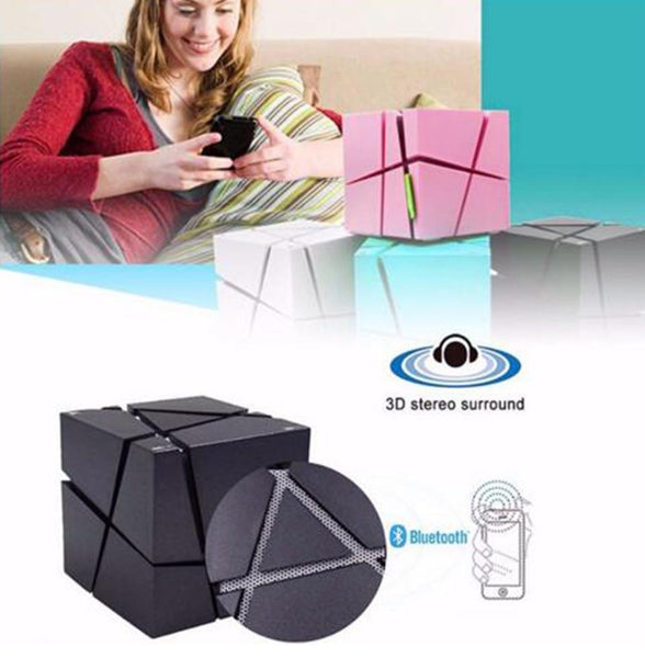 New Wireless Bluetooth Speaker With Microphone LED Flashing Light Subwoofer Hifi Surround Sound For Android iPhone