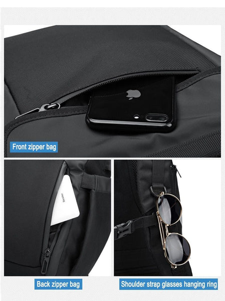 New Multifunctional USB Charging Laptop Bag Outdoor Travel Smart Backpack For Men Women