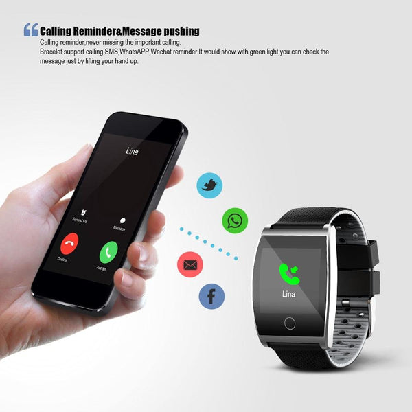 New Smart Wristband Watch Blood Pressure Oxygen Smart Band Watch Dial Heart Rate Monitor Fitness Bracelet