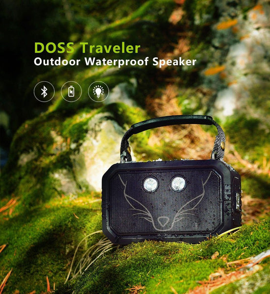 New Traveler Outdoor Bluetooth Speaker IPX6 Waterproof Portable Wireless Speakers 20W Stereo Bass For iOS Android