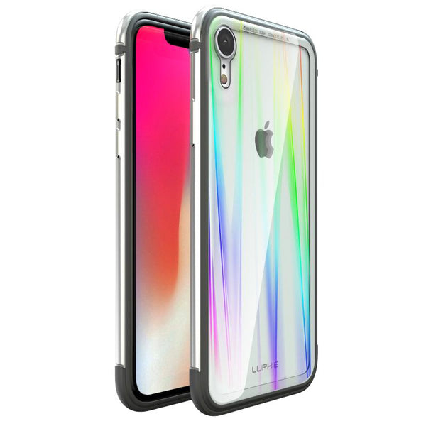 New Luxury Ultra-Thin Metal Case Light Weigh Built-In Soft TPU Phone Case for iPhone 7 8 Plus X XR XS Max
