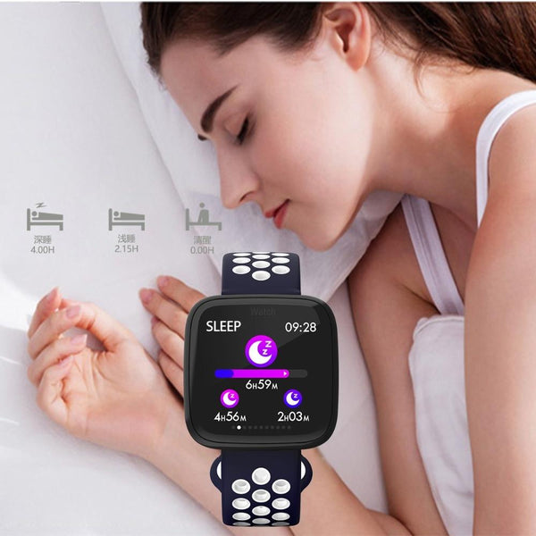New Smart Watch Sport Waterproof Pedometers Push Message Bluetooth Swimming Smartwatch For iPhone Android