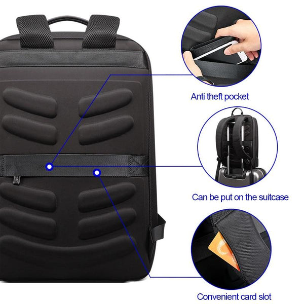 New Smart Travel Multifunctional USB Charging Large Capacity Anti-Theft 15.6 Inch Laptop Water-Repellent Backpack