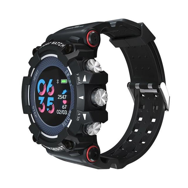 New Color Screen Sport Smart Watch 50 ATM Waterproof Men Heart Rate Monitoring Smartwatch For iPhone Android