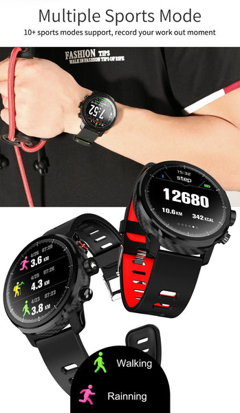 New Smart Watch IP68 Waterproof Multi-Sport Mode Heart Rate Monitor Athletic Smartwatch