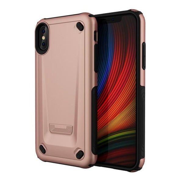 New Hybrid Tough Shockproof Bumper Armor Phone Case For iPhone XS MAX XR X 8 Plus