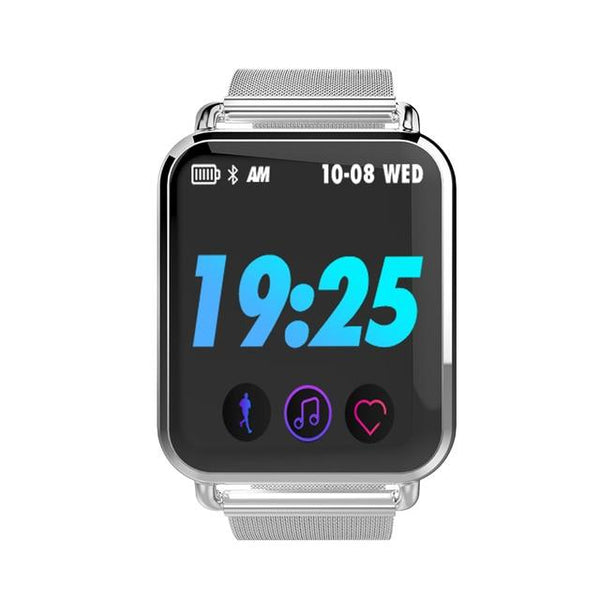 New IP67 Waterproof Dynamic Blood Oxygen Pressure Pedometer Fitness Tracker Heart Rate Smartwatch For Android iPhones