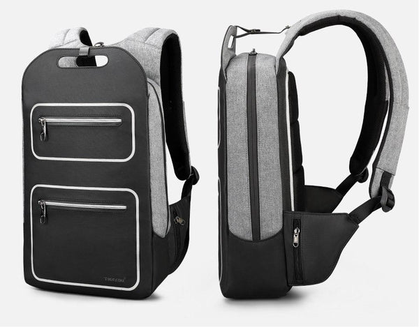 New Fashion Compact School 15.6 Inch Laptop Student College Business Smart Backpack With USB Charging Anti-Theft