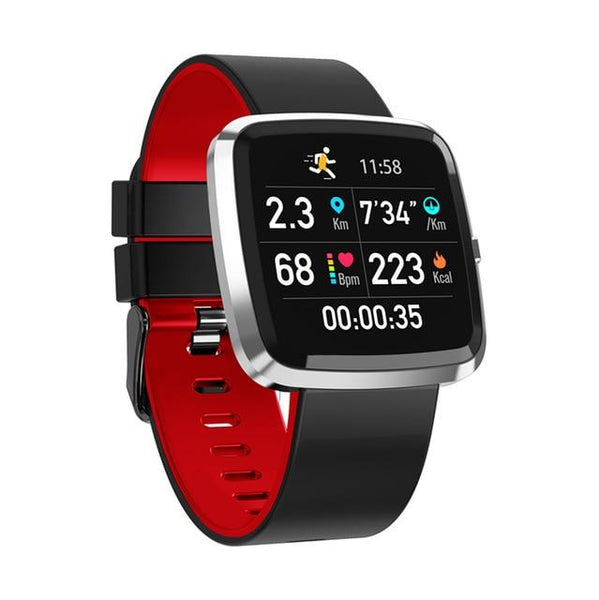 New IP67 Waterproof Smart Watch Heart Rate Blood Pressure Monitor  Fitness Tracker For Men Women