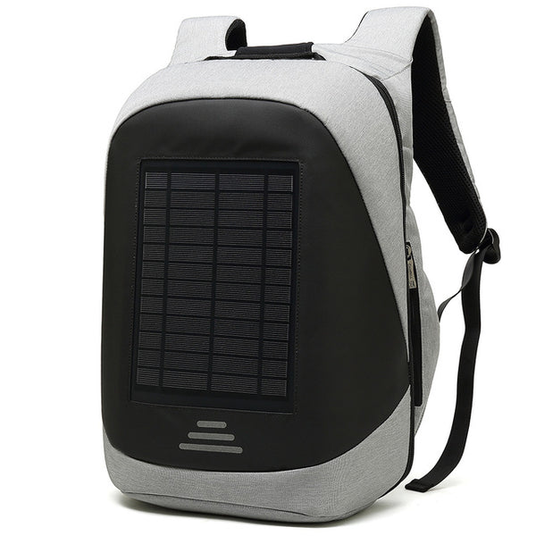 New Solar Charging Anti-Theft High Capacity Laptop Computer Business Outdoor Backpack Bag