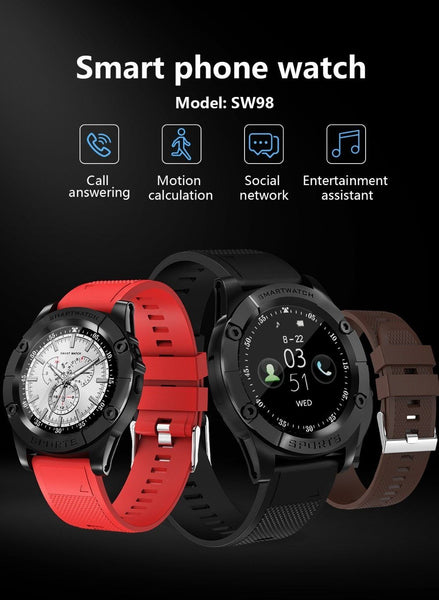 New Sport Smart Watch With Remote Camera Wristwatch Bluetooth For Android iPhone