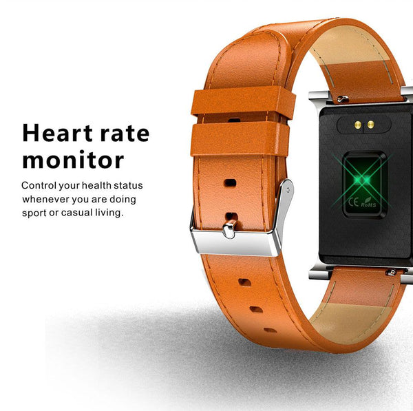 New Bluetooth Smart Watch Smart Bracelet 1.3'' IP68 Waterproof Heart Rate Monitor Smartwatch for Android iPhone