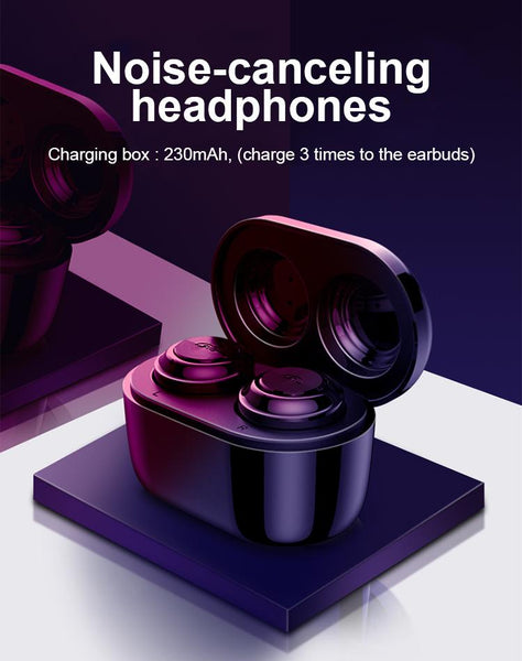 New TWS Bluetooth 5.0 Earphones Wireless Headphones Earphone Handsfree Headphone Sport Earbuds For iPhone Android