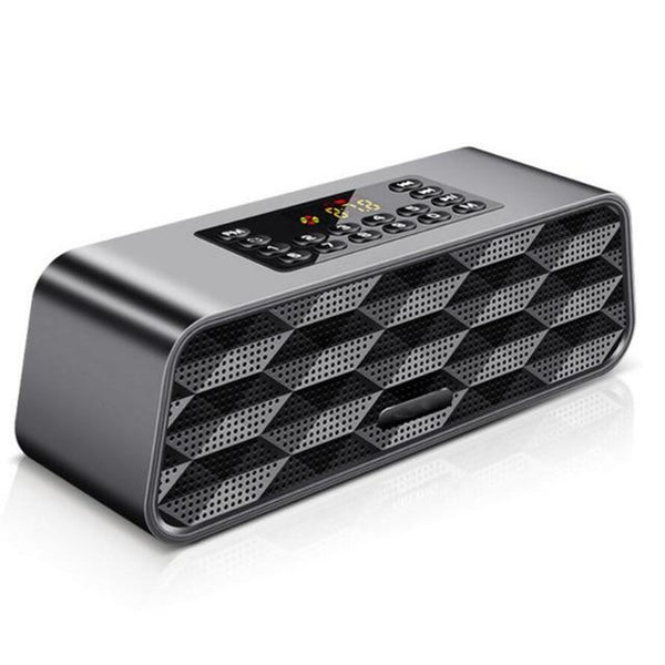 New Super Bass Bluetooth Speaker Subwoofer Portable Wireless Speaker With Mic Audio Multifunction TF FM Radio