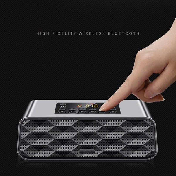 New Super Bass Bluetooth Speaker Subwoofer Portable Wireless Speaker With Mic Audio Multifunction TF FM Radio