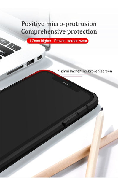 New Luxury Transparent Case Shockproof Armor Protective Case Cover For iPhone X XS Max XR 8 Plus