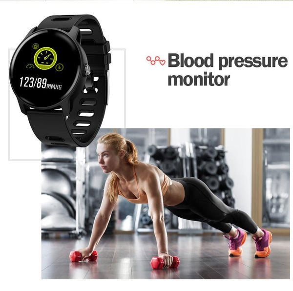 New Bluetooth Sport Smart Watch IP68 waterproof Clock Fitness Tracker Heart Rate Monitor Smartwatch for IOS Android