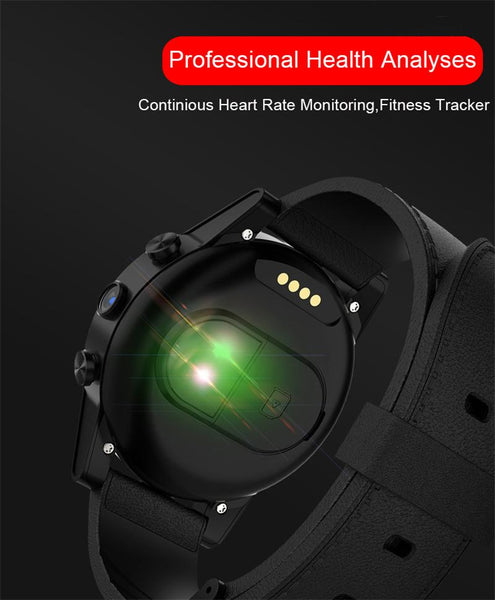 New Android 7.1  IP67 Waterproof GPS 2MP Camera 1.6 Inch AMOLED Screen 4G Smartwatch For iPhone Android