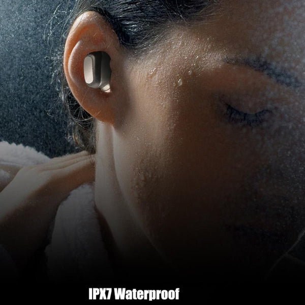 New TWS Bluetooth Earphones True Wireless Earbuds IPX7 Waterproof Stereo Bass Headset Bluetooth 5.0 With