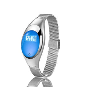 New Ladies Heart Rate Monitor Pedometer Fitness Tracker Smart Watch For Android IOS
