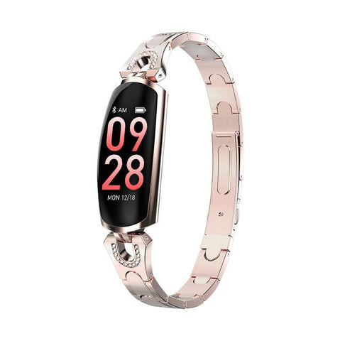 New Stainless Steel Smart Watch IP67 Waterproof Heart Rate Monitor Bracelet Smartwatch For Android iPhone