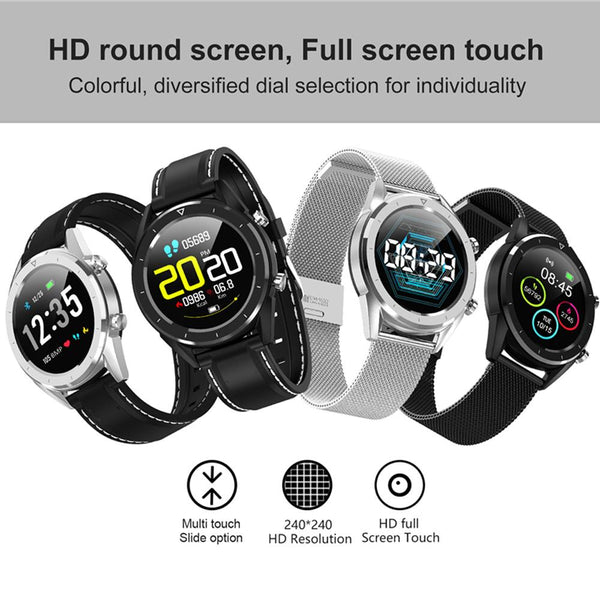New IP68 Waterproof Smart Watch Heart Rate Monitor Fitness Tracker Wristband For iPhone Android