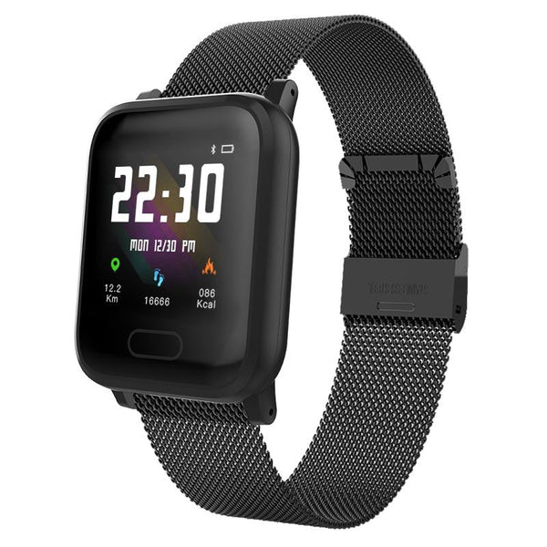 New IP67 Waterproof Smart Watch Heart Rate Blood Pressure Oxygen Sleep Smart Bracelet Fitness Tracker For iOS Android
