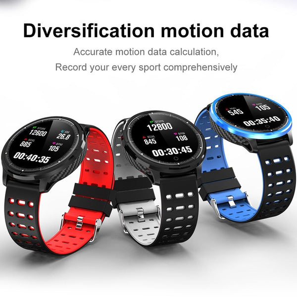 New IP68 Waterproof Smart Watch Heart Rate Blood Pressure Monitor Sport Activity Sleep Tracker For iPhone Android